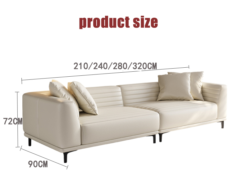 black leather couch
