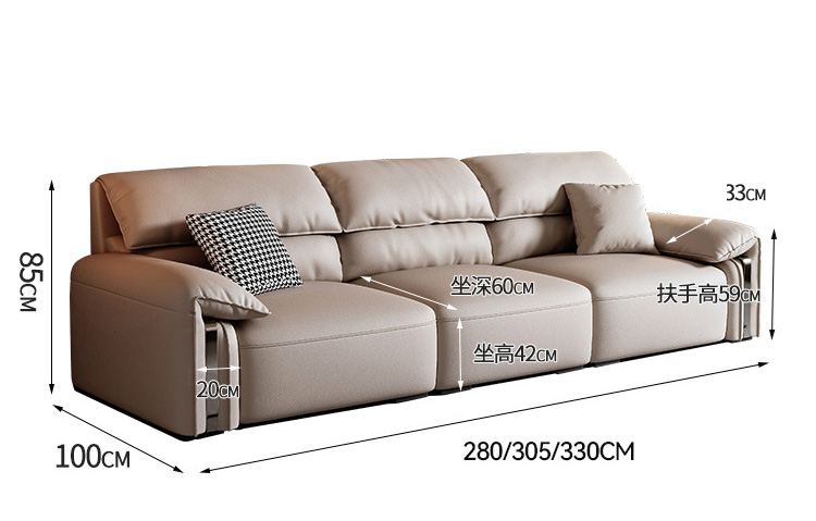 luxury leather sofa