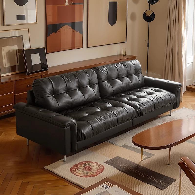 3 seater leather sofa