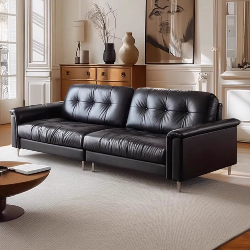 3 seater leather sofa