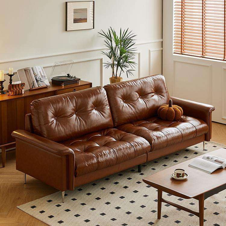 Диван и софа для гостиной Современный кожаный диван-кровать