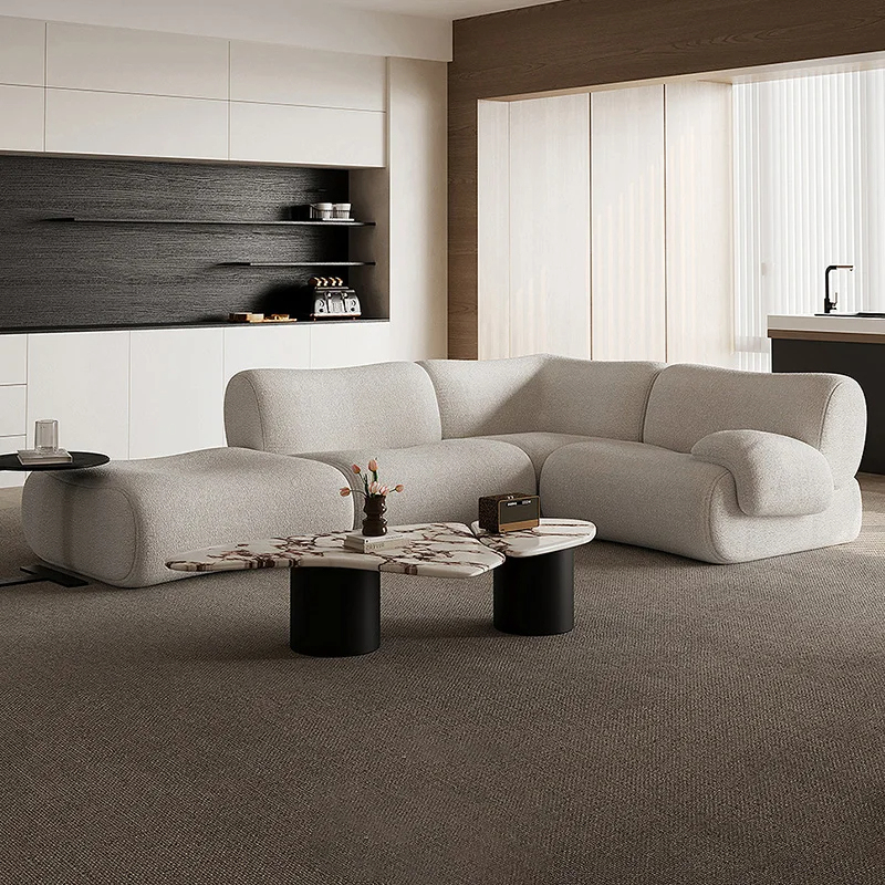 أريكة مصنوعة من قماش خاص مضغوطة بتفريغ الهواء