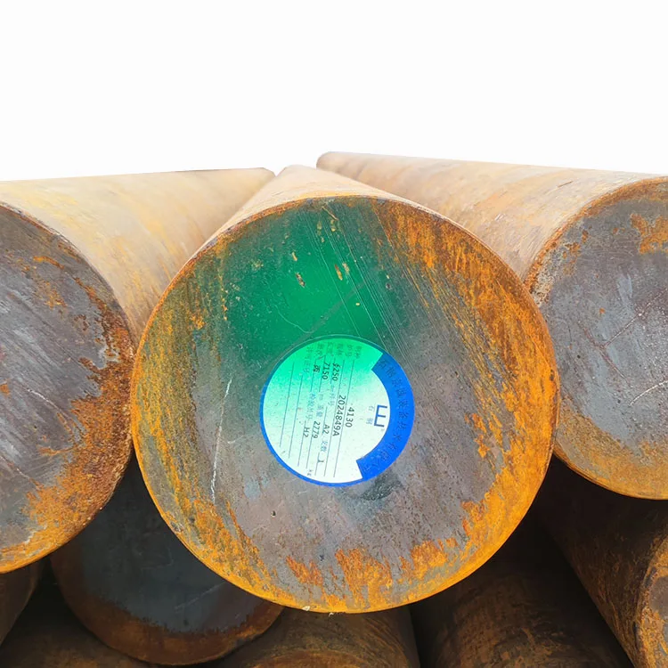 Alloy Structural Steel 25CrMo4 1.7218 AISI 4130 QT Forged Round Steel Bar