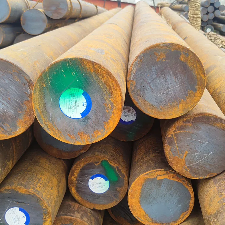 Alloy Structural Steel 25CrMo4 1.7218 AISI 4130 QT Forged Round Steel Bar