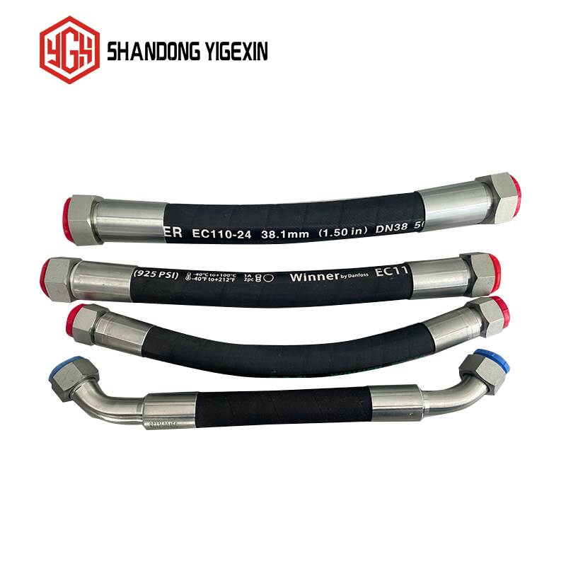 Customized All Types of Braided Rubber Hose and Fittings Universal Use Hydraulic Hose Assembly