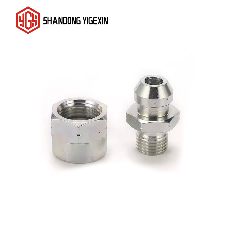 2B BSP Male Double Use For 60°Cone Seat Or Bonded Seal Fittings