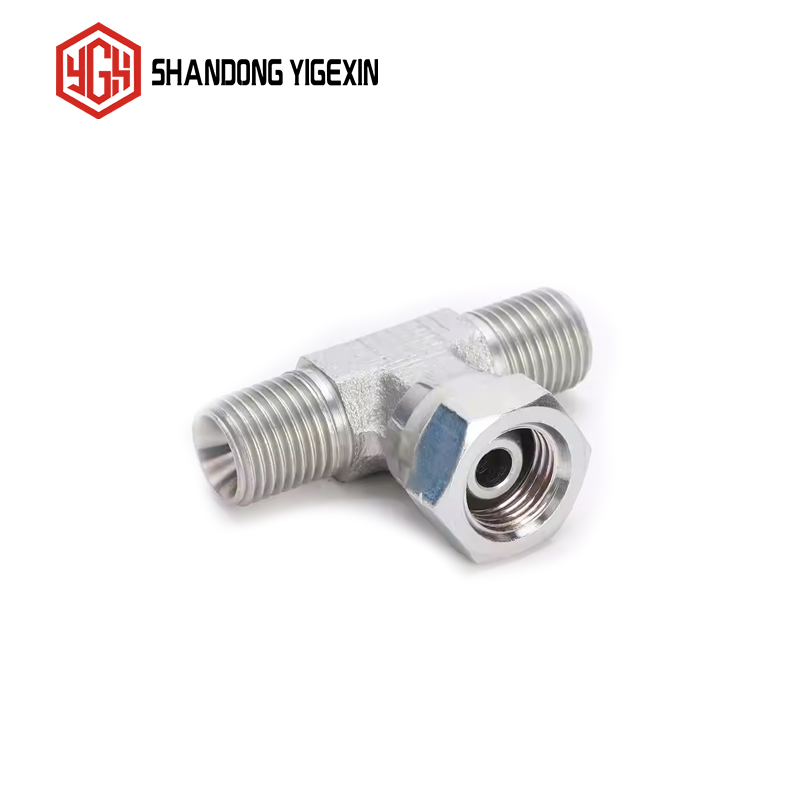 BB BSP Male 60°Seat/BSP Female 60° Cone Branch TEE Fittings BB BSP Male 60°Seat/BSP Female 60° Cone Branch TEE Fittings
