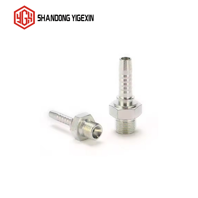 12611 BSP Male Double Use For 60°Cone Seat Or Bonded Seal Fittings