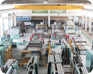 EVA fabric laminated glass