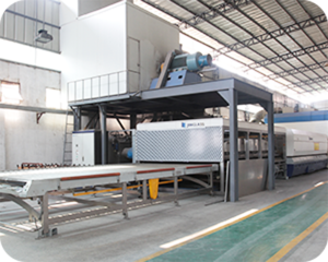 EVA fabric laminated glass
