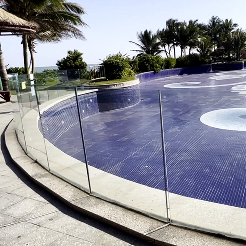 Clear toughened glass for Glass Balustrade and Glass Pool Fence