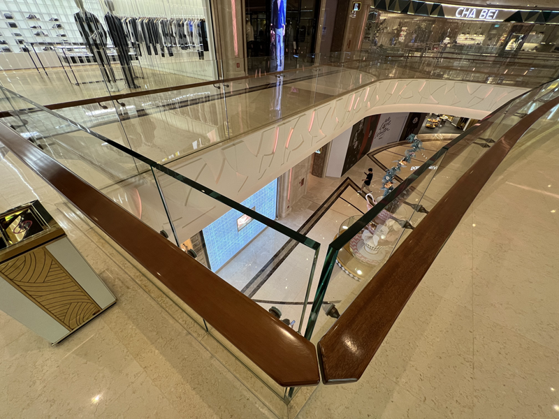 glass balustrade