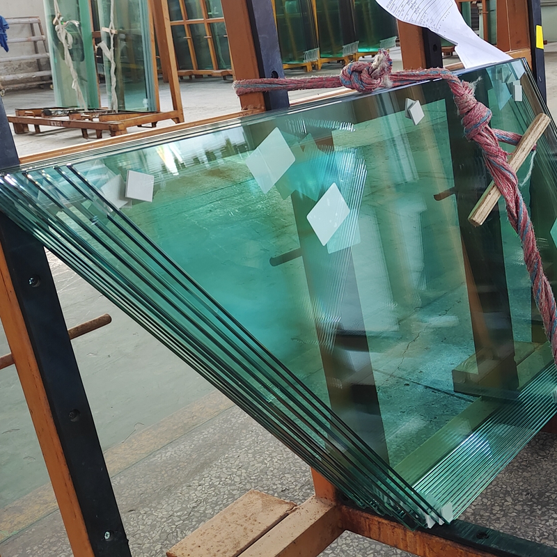 Irregular Shape Tempered Glass Balustrade and Partition