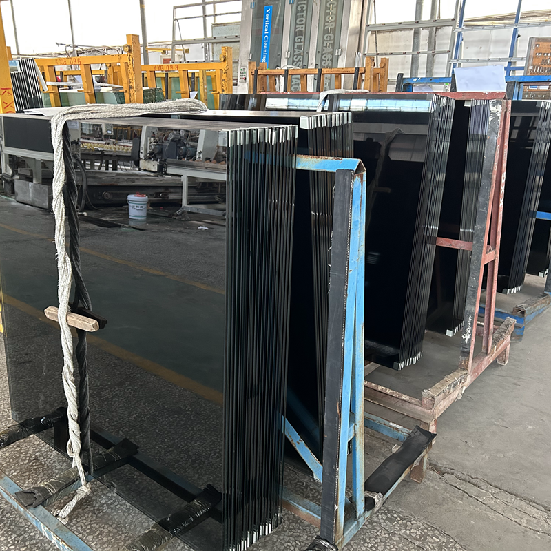 Elegant Euro Grey Toughened Glass Railing