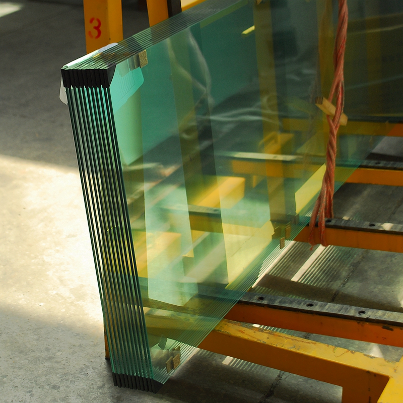 Clear Heat-Strengthened Safety Glass for Guardrail