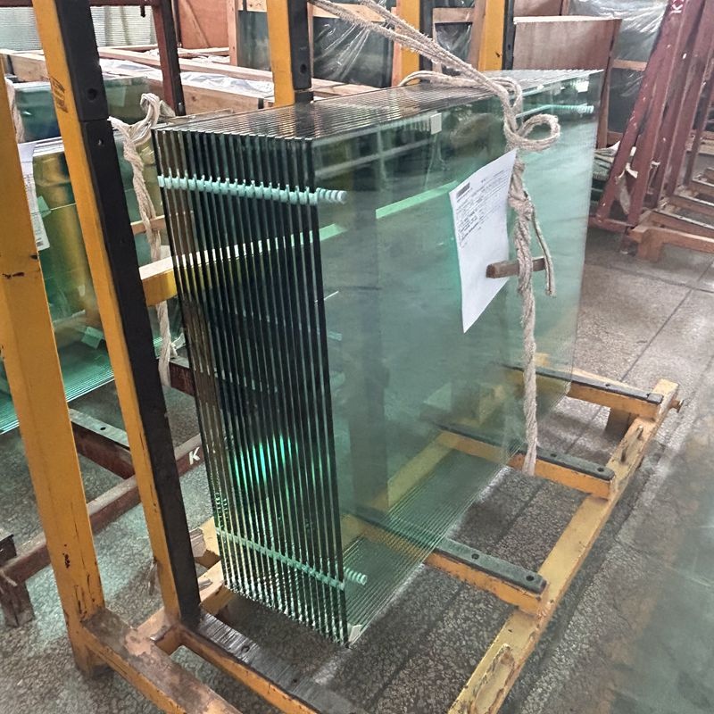 Heat-Strengthened Glass Desktop Durable Modern Workspace