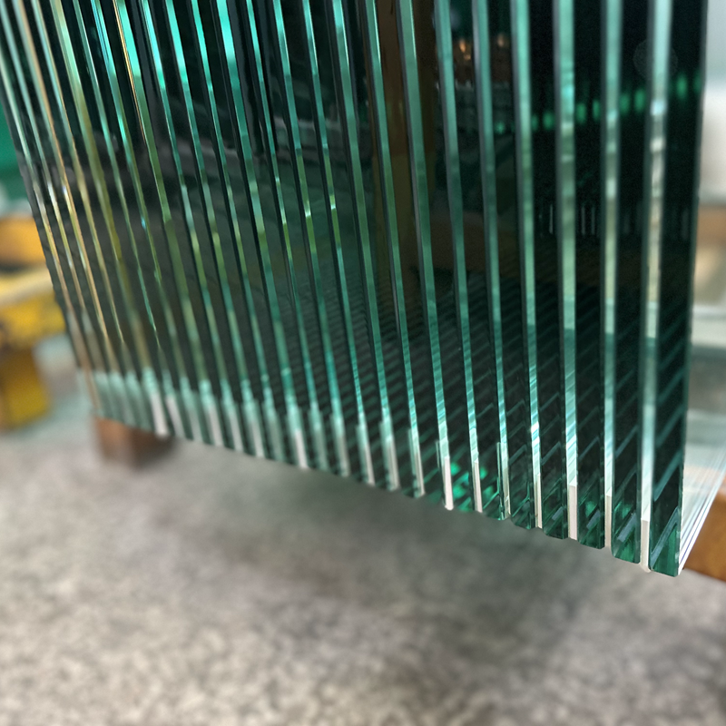 Heat-Strengthened Glass Desktop Durable Modern Workspace