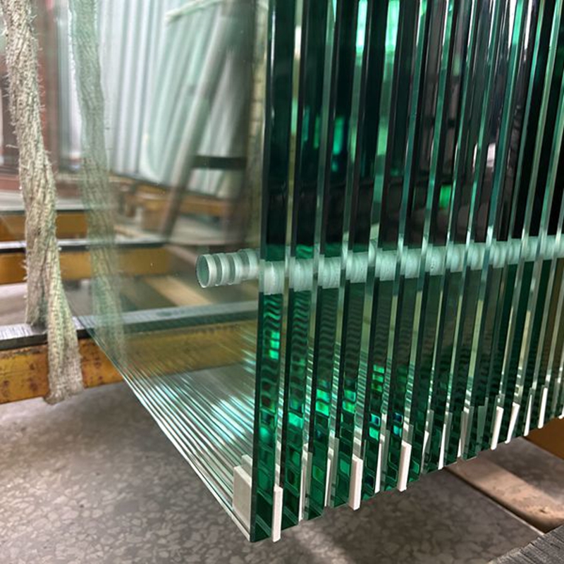 Heat-Strengthened Glass Desktop Durable Modern Workspace