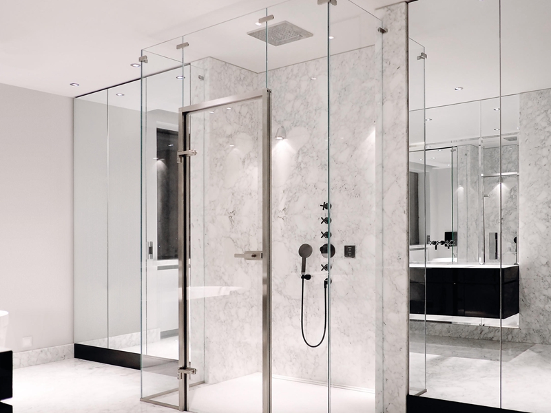 glass shower door