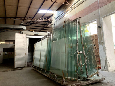 heat soaked low-iron glass