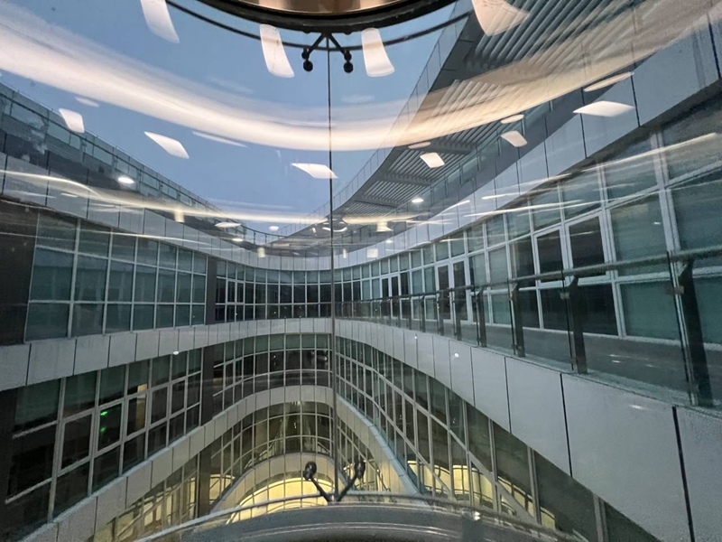 heat-tested ultra clear glass