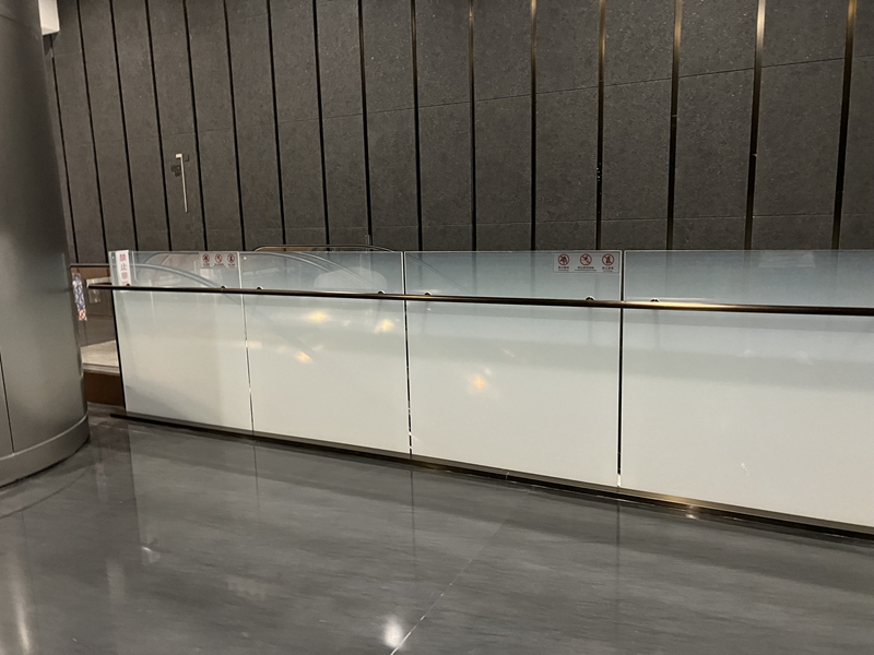 heat-treated silkscreen glass