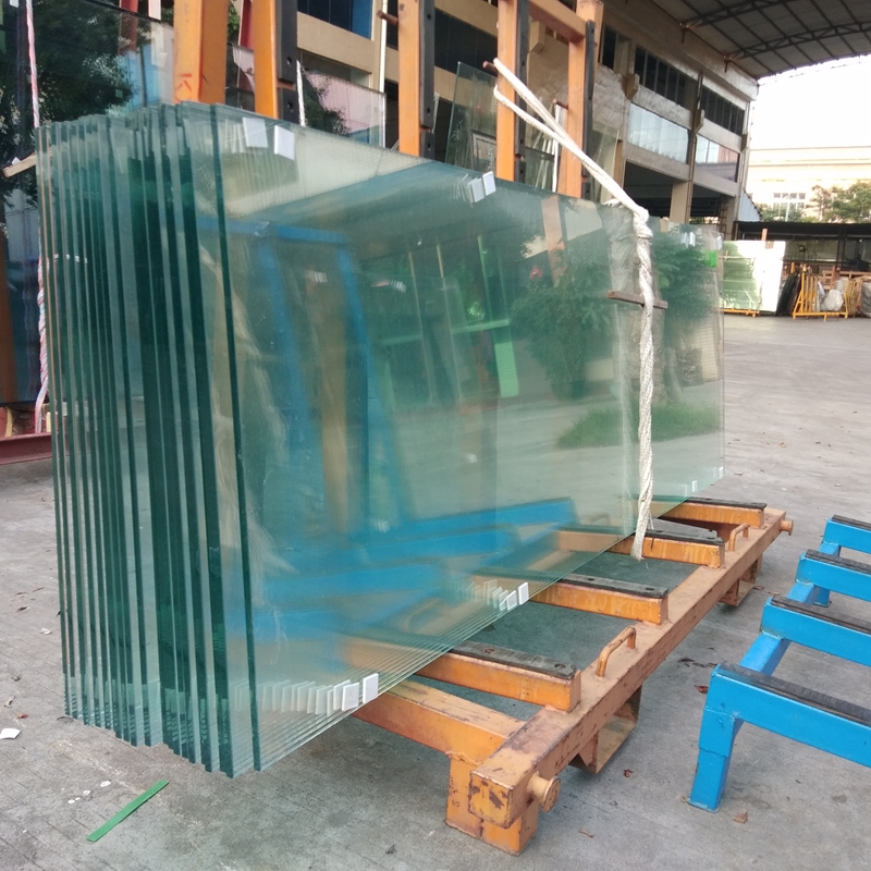 Clear Toughened Glass Heat Soak Test BS/EN Standard Quality