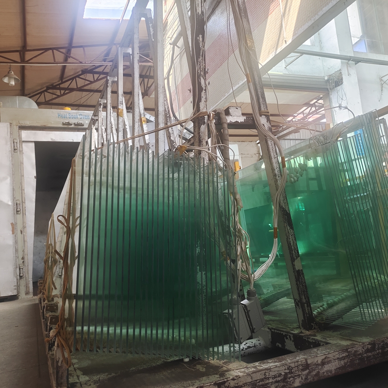 Clear Toughened Glass Heat Soak Test BS/EN Standard Quality