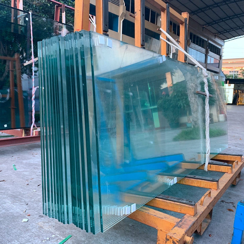Clear Toughened Glass Heat Soak Test BS/EN Standard Quality