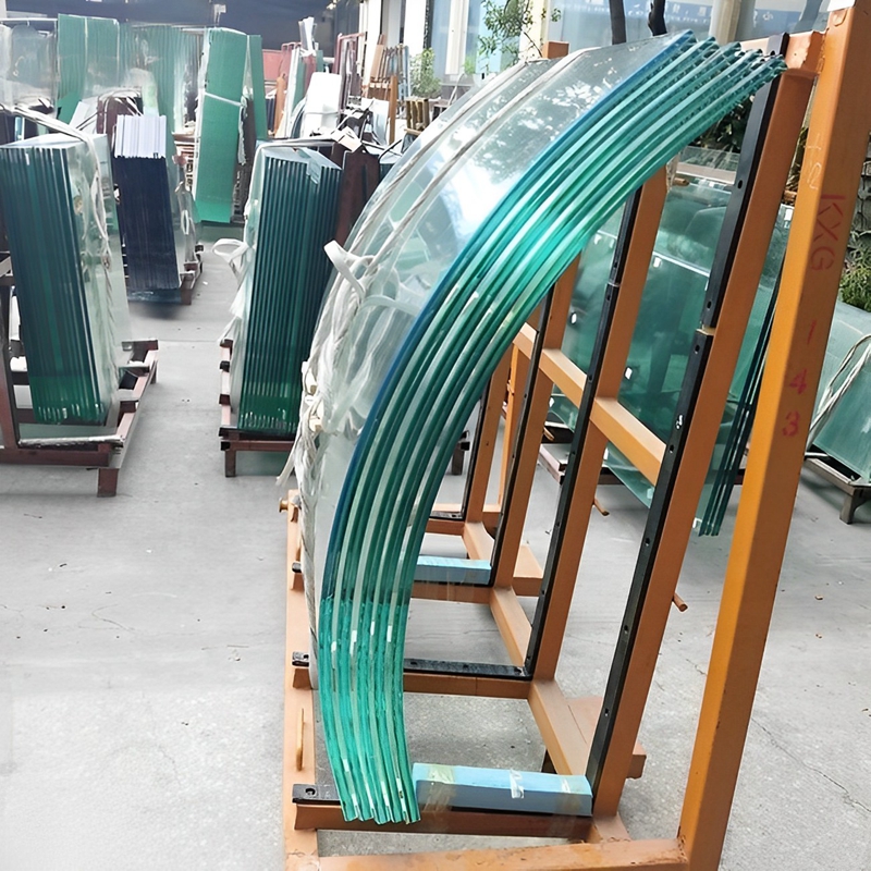 Curved Laminated Glass for Shatterproof Curtain Wall