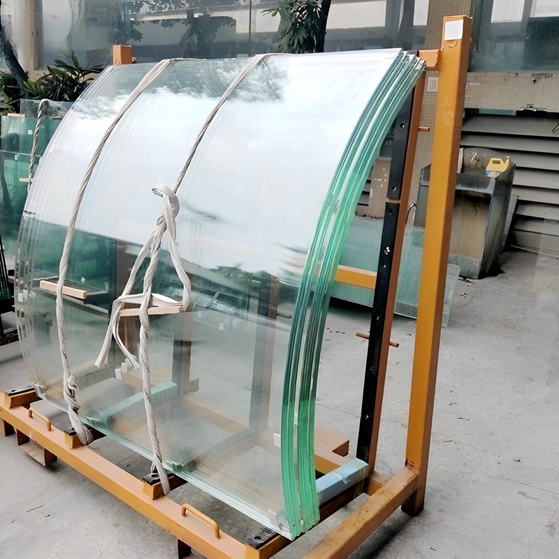 Curved Laminated Glass for Shatterproof Curtain Wall