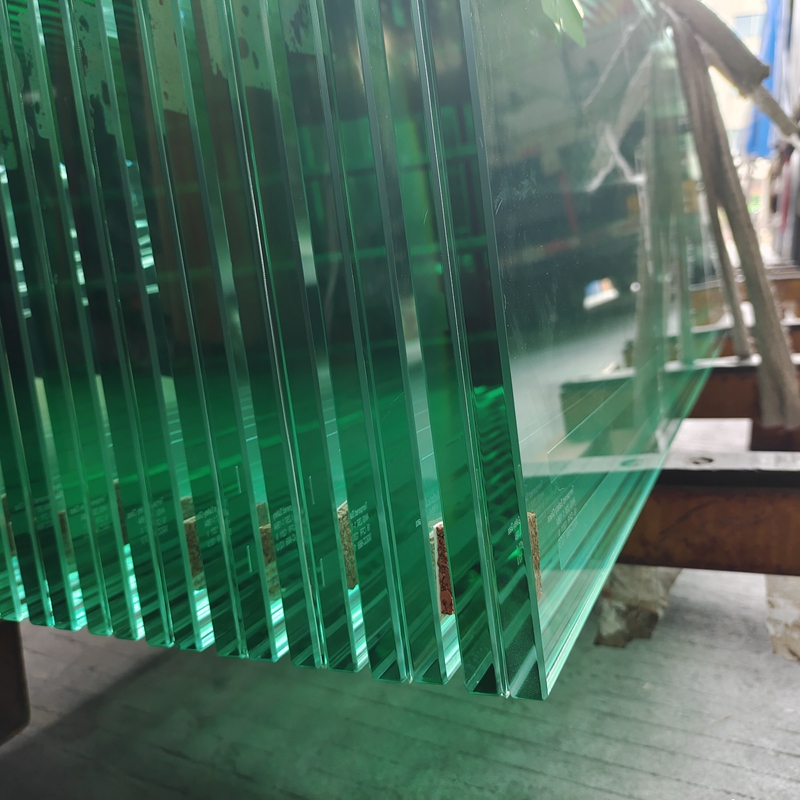 Clear Anti-Slip Laminated Safety Glass Stair pedal