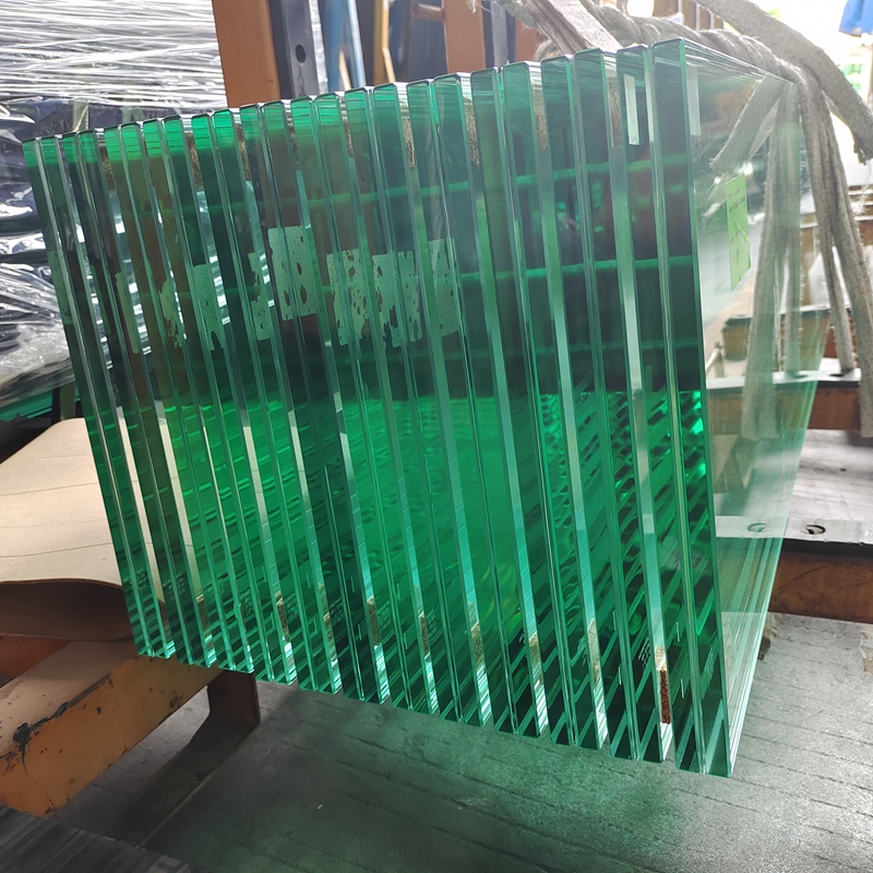 Clear Anti-Slip Laminated Safety Glass Stair pedal
