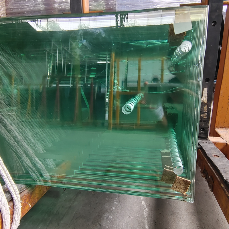 Clear Anti-Slip Laminated Safety Glass Stair pedal