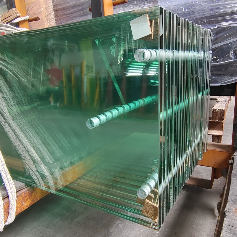 Clear Anti-Slip Laminated Safety Glass Stair pedal