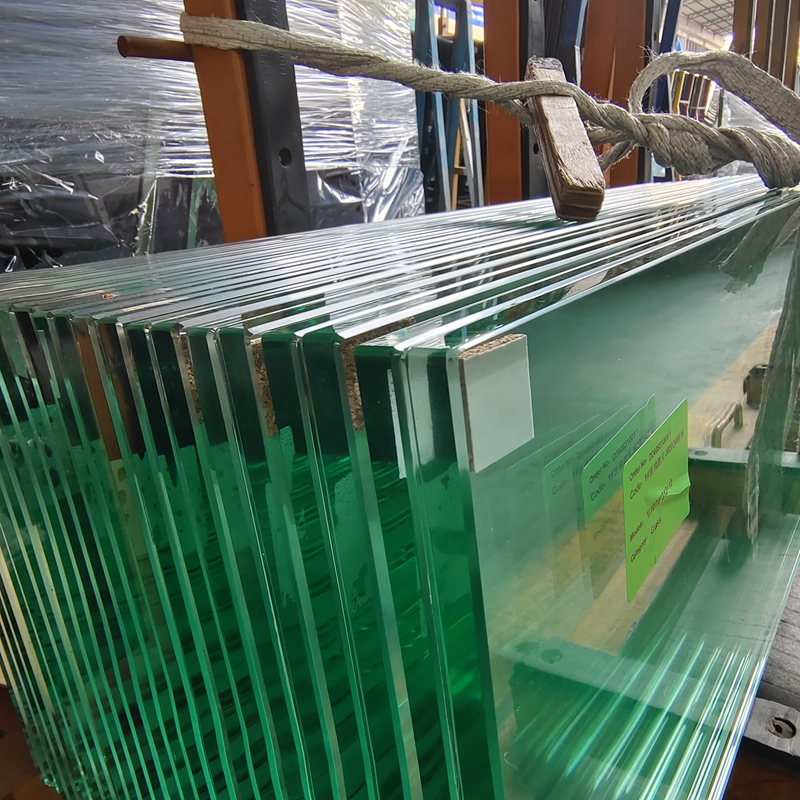 Clear Anti-Slip Laminated Safety Glass Stair pedal