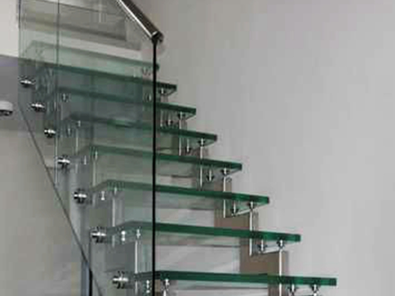 tempered glass stair pedal