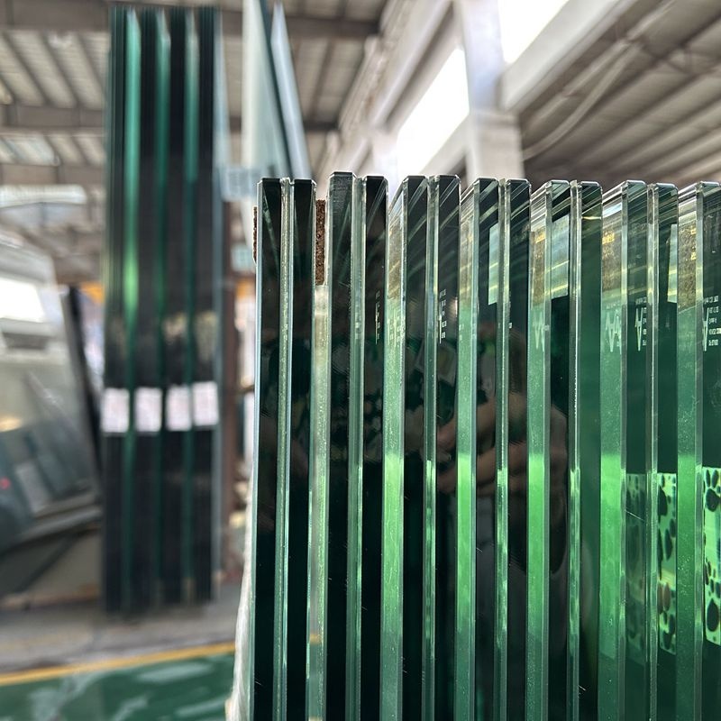 Safety Building: PVB Laminated VSG Glass Balustrade