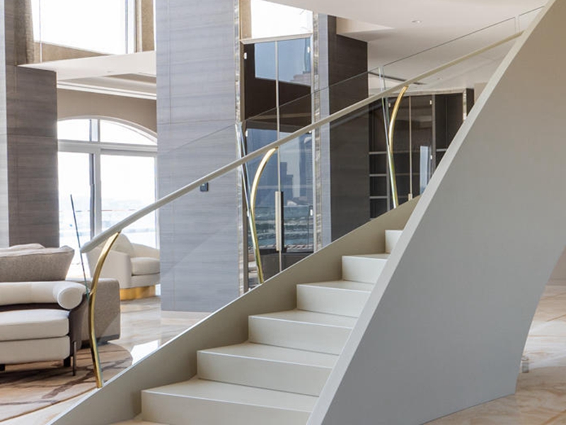 glass railing