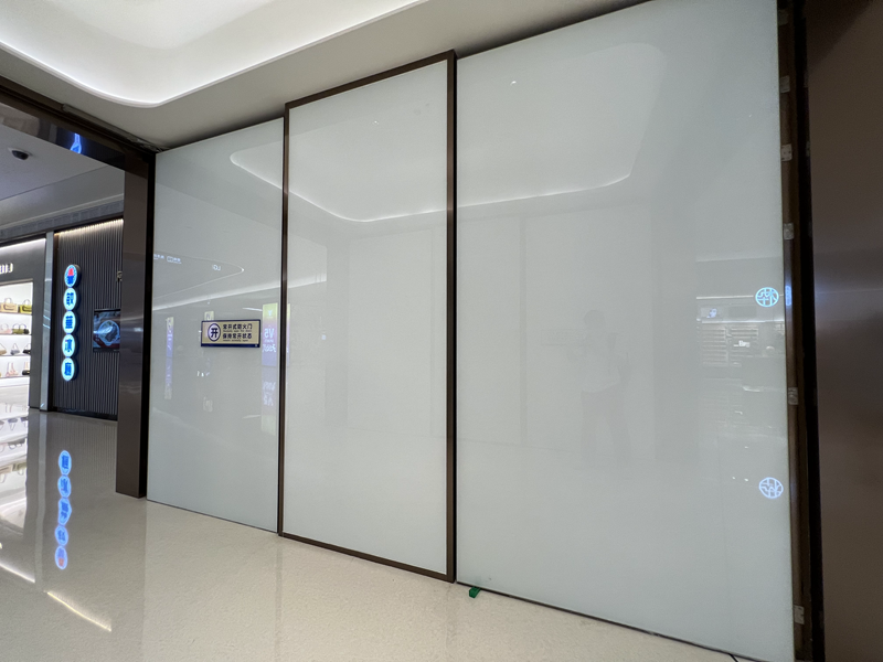 frosted laminated glass