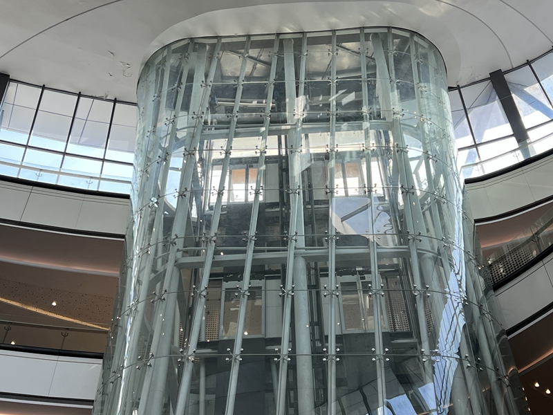 SGP laminated glass skylight