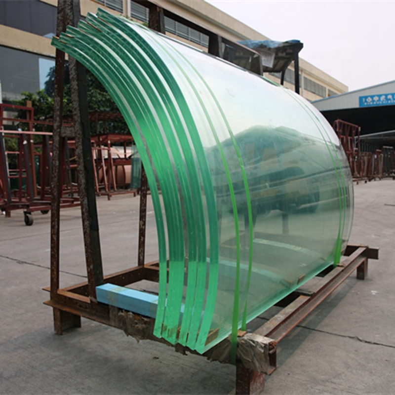 Curved SGP Laminated Safety Glass for Wall Panels