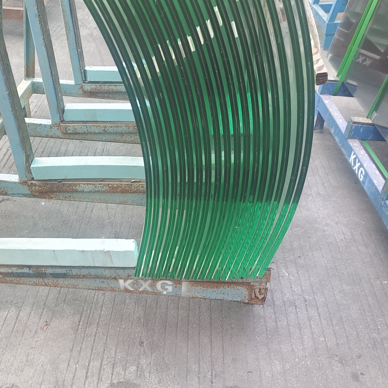 Curved SGP Laminated Safety Glass for Wall Panels