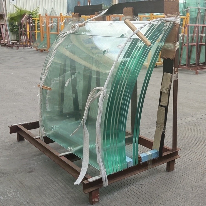 Curved SGP Laminated Safety Glass for Wall Panels