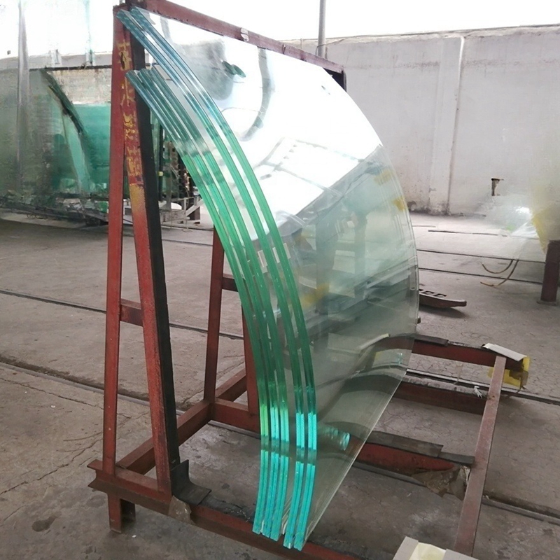 8+8/10+10mm SGP Laminated Glass Railings Building Glass Facade Wall
