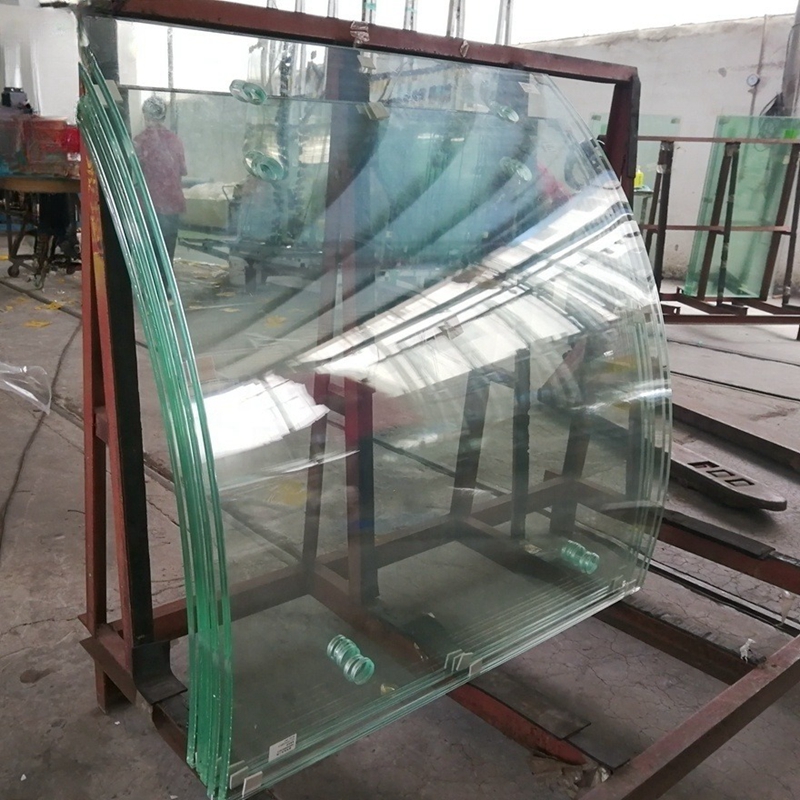 8+8/10+10mm SGP Laminated Glass Railings Building Glass Facade Wall