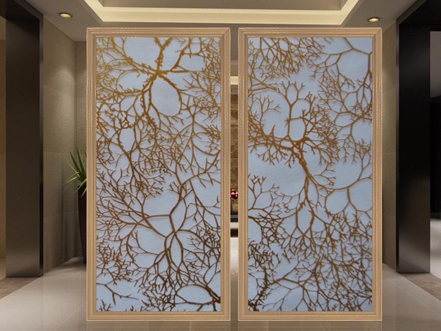 glass hotel partition wall