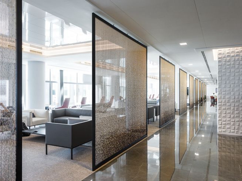 EVA laminated glass