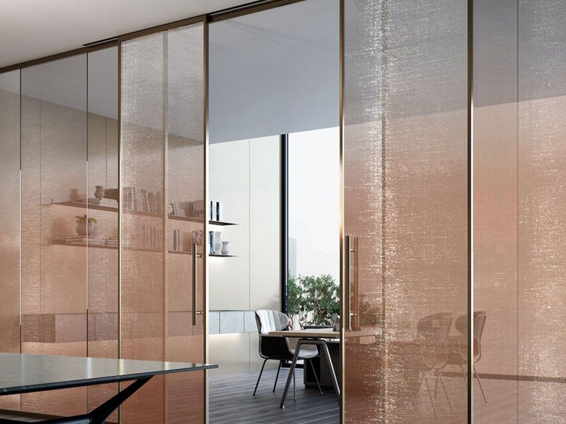 glass shower walls