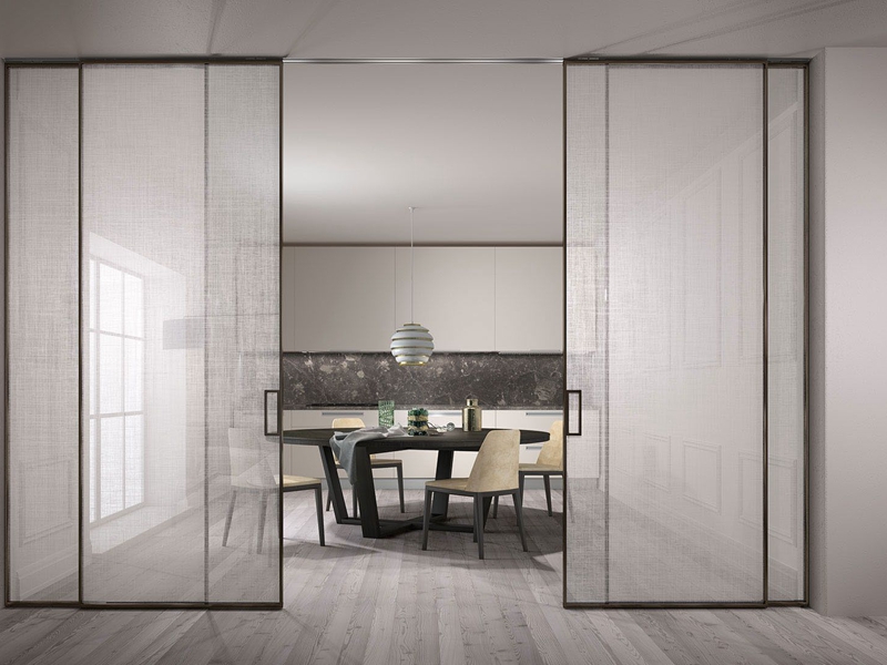 EVA fabric laminated glass